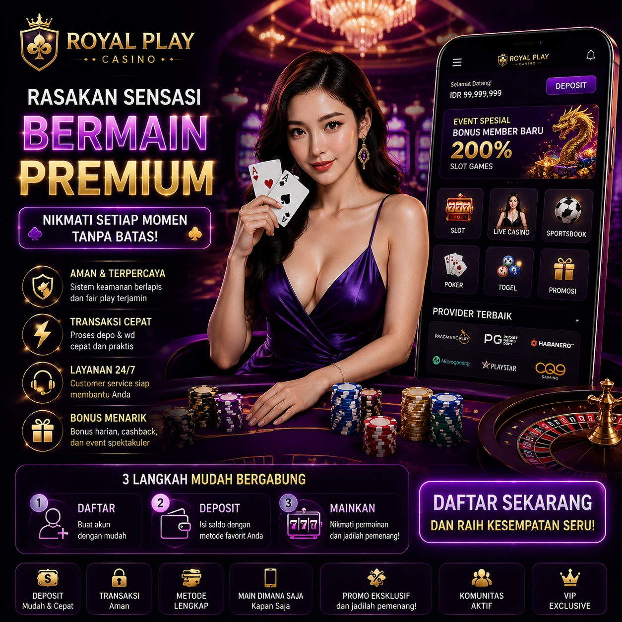 Proses download APK di browser Chrome Android